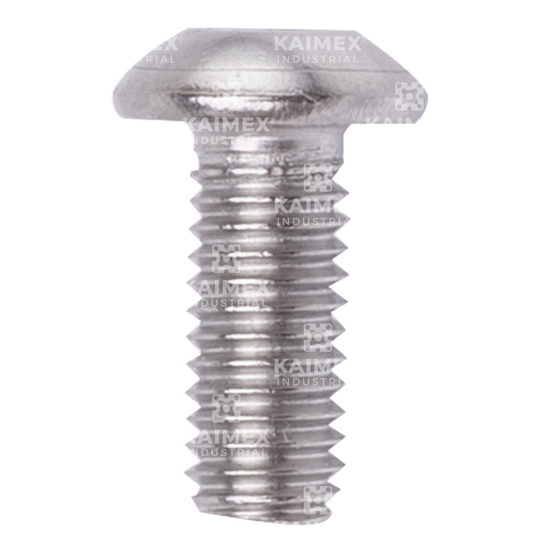 Tornillo allen m5x12 c/boton inox